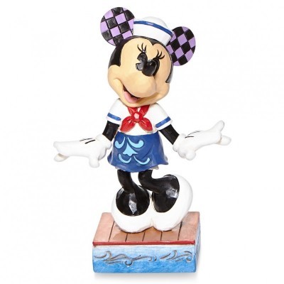 Minnie Mouse Sassy Sailor Handcrafted Figurine by Jim Shore