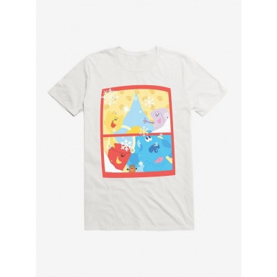 Blue's Clues Snowfall Lightweight Cotton Men's T-Shirt