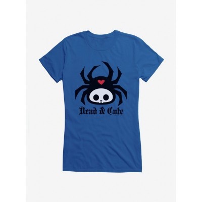 Skelanimals Cute Timmy Dead Junior T-Shirt - Blue