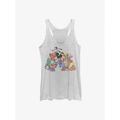 Disney Vintage Girls Tank Top - Mickey Mouse Cali White