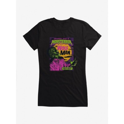 Wolf Man Monster Girls Lightweight Cotton T-Shirt