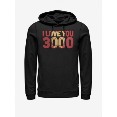 Marvel Avengers Endgame "Love You 3000" Unisex Hoodie - Black