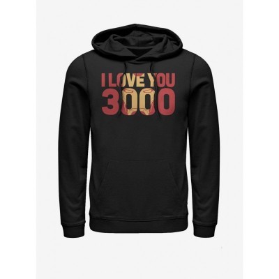 Marvel Avengers Endgame "Love You 3000" Unisex Hoodie - Black