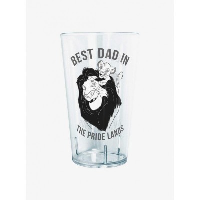 Disney The Lion King Dad's Tritan Water Bottle - Clear