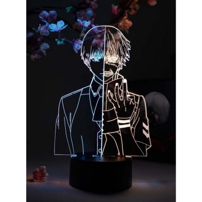 Otaku Lamp Tokyo Ghoul Ken Kaneki 16-Color RGB LED