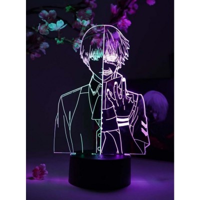 Otaku Lamp Tokyo Ghoul Ken Kaneki 16-Color RGB LED