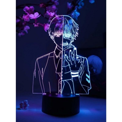 Otaku Lamp Tokyo Ghoul Ken Kaneki 16-Color RGB LED