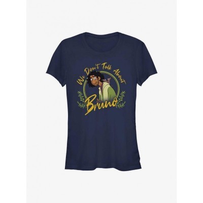 Disney Encanto Bruno Avoidance Girls Cotton T-Shirt - Blue