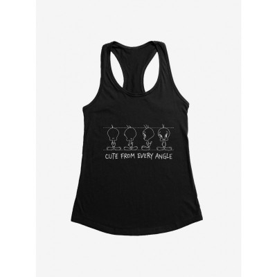 Cute Looney Tunes Tweety Bird Girls Tank Top