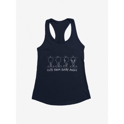 Cute Looney Tunes Tweety Bird Girls Tank Top