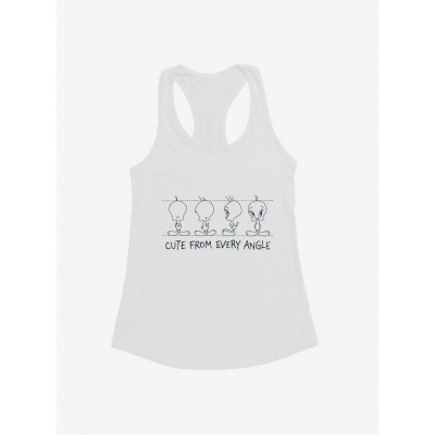 Cute Looney Tunes Tweety Bird Girls Tank Top