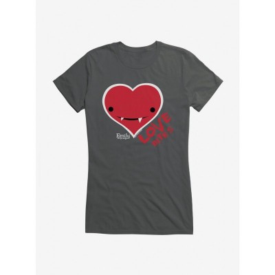 Emily Strange Love Bites Lightweight Cotton Girl T-Shirt