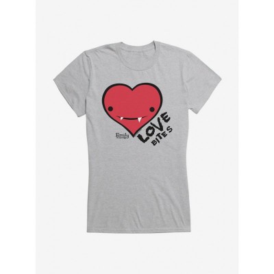 Emily Strange Love Bites Lightweight Cotton Girl T-Shirt
