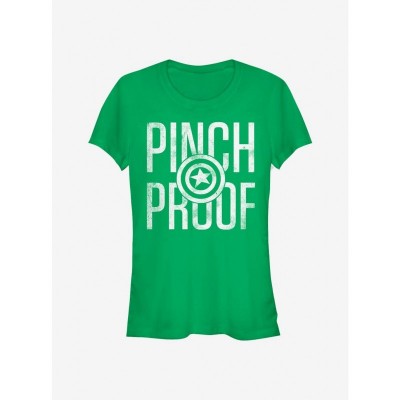 Marvel Captain America Shield T-Shirt for Girls - Green
