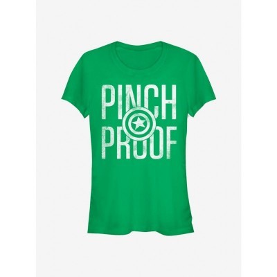 Marvel Captain America Shield T-Shirt for Girls - Green