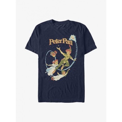 Disney Peter Pan T-Shirt - Blue Comfortable Men's Tee