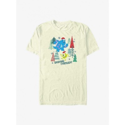 Disney Pixar Monsters University Beige T-Shirt for Men