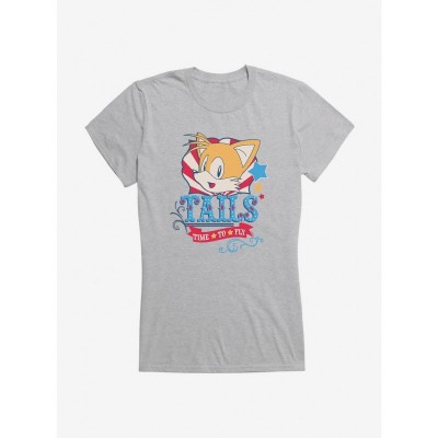 Sonic Tails Time to Fly Lightweight T-Shirt for Girls