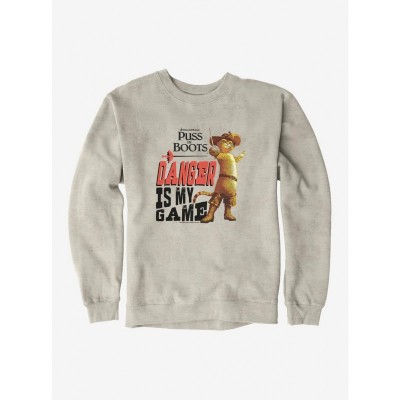 Puss in Boots Danger Game Men's Unisex Sweater