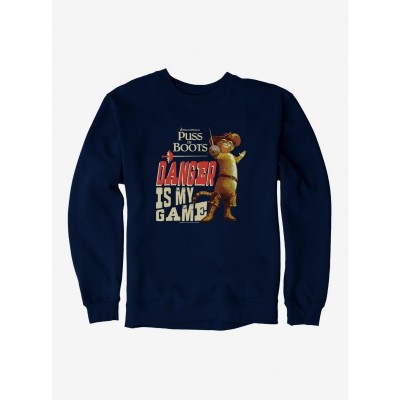Puss in Boots Danger Game Men's Unisex Sweater