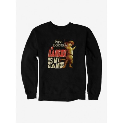 Puss in Boots Danger Game Men's Unisex Sweater
