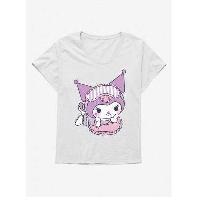Kuromi Sleepover Girls Plus Size Tee