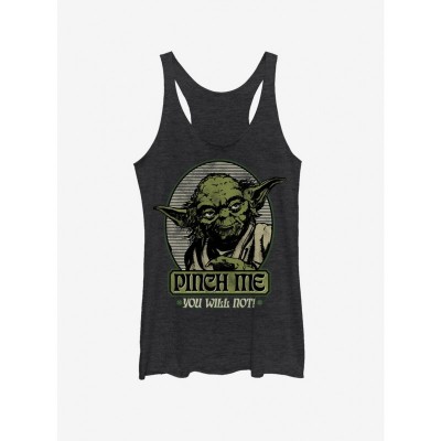Star Wars Girls Pinch Me Tank Top - Black