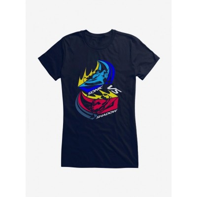 Sonic vs. Shadow Racing T-Shirt for Kids - Pop Culture Graphic