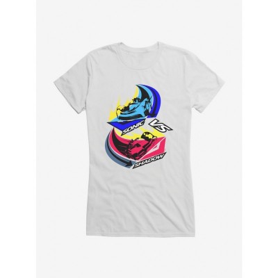 Sonic vs. Shadow Racing T-Shirt for Kids - Pop Culture Graphic
