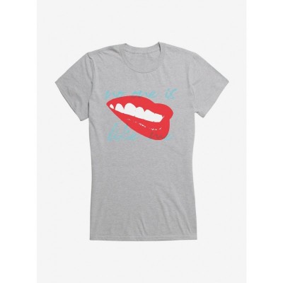 DC Comics Birds Of Prey Harley Quinn Unique Royal Blue Girls T-Shirt