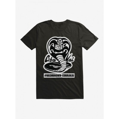 Cobra Kai Iconic BW Logo T-Shirt - Men's Lightweight Cotton