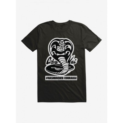 Cobra Kai Iconic BW Logo T-Shirt - Men's Lightweight Cotton