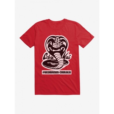 Cobra Kai Iconic BW Logo T-Shirt - Men's Lightweight Cotton