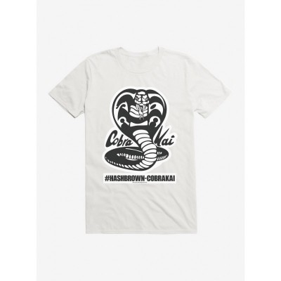 Cobra Kai Iconic BW Logo T-Shirt - Men's Lightweight Cotton