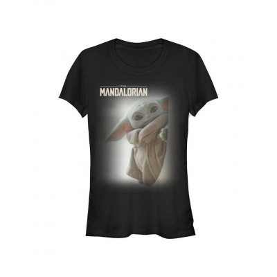 Star Wars Mandalorian Child Graphic Tee for Girls - Black