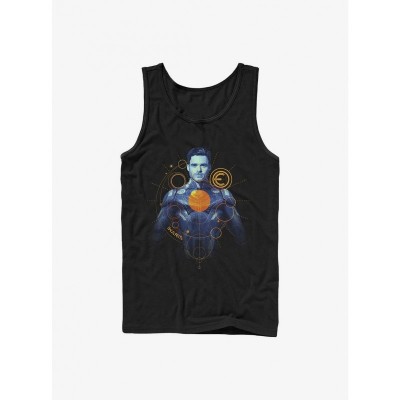Marvel Eternals Ikaris Men's Cotton Tank Top - Black