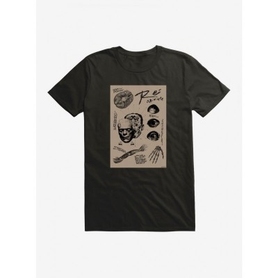 Universal Monsters Frankenstein Anatomy Unisex T-Shirt