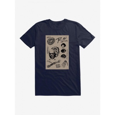 Universal Monsters Frankenstein Anatomy Unisex T-Shirt
