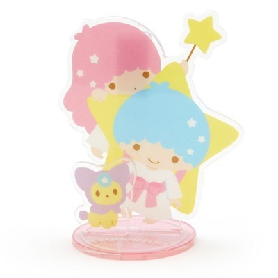 LittleTwinStars Acrylic Photo Clip Stand - Mini Display for Workspace or Dresser