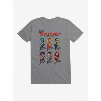 Shazam Family T-Shirt - Grey for Men & Unisex