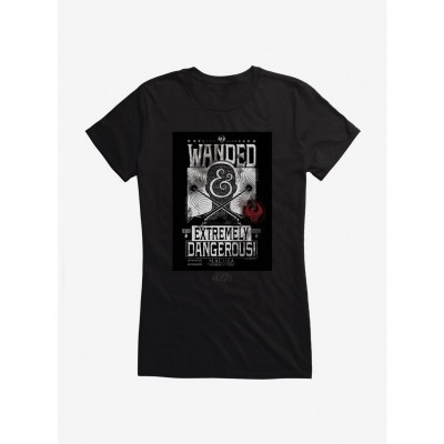 Fantastic Beasts Girls T-Shirt - Lightweight Cotton Junior Size