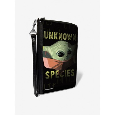 Star Wars Mandalorian Child Unknown Species Wallet - Premium Vegan Leather