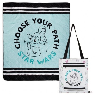 Mandalorian Adventure Picnic Blanket Tote for Star Wars Fans