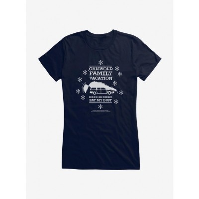 National Lampoon Christmas Vacation Burn Rubber Girls T-Shirt