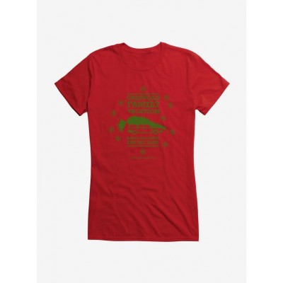 National Lampoon Christmas Vacation Burn Rubber Girls T-Shirt
