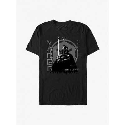 Obi-Wan Kenobi vs Darth Vader Graphic T-Shirt - Men's Black