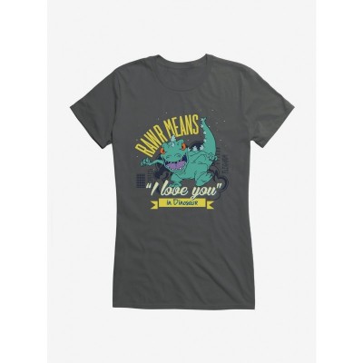 Rugrats Reptar Graphic Tee: Lightweight Cotton for Girls