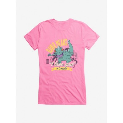 Rugrats Reptar Graphic Tee: Lightweight Cotton for Girls