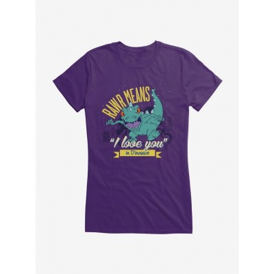 Rugrats Reptar Graphic Tee: Lightweight Cotton for Girls