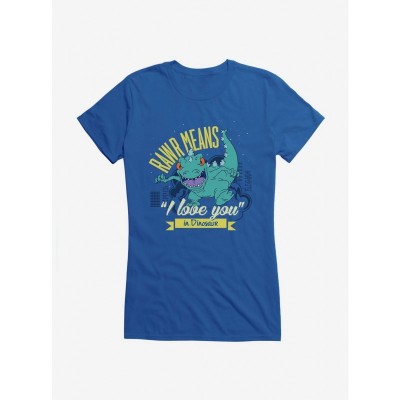Rugrats Reptar Graphic Tee: Lightweight Cotton for Girls